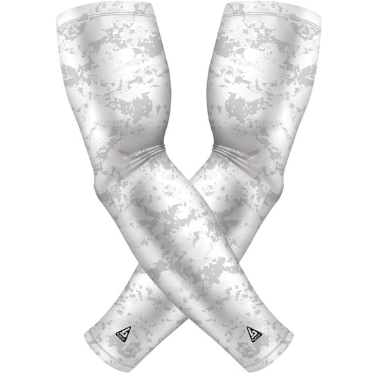 2 PAC ARM SLEEVES - WHITE WILD - B-Driven Sports