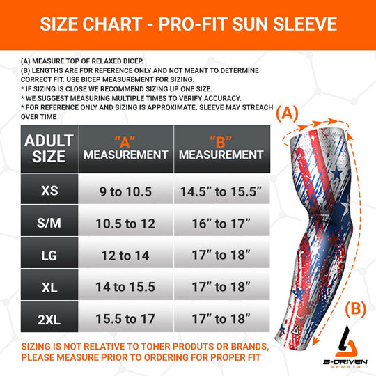 Red Green Abstract | Sun Sleeve - B - Driven Sports