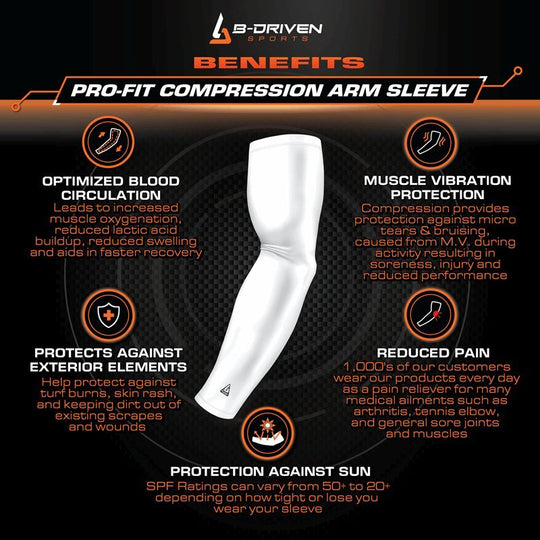 3 PAC ARM SLEEVES - GREEN - B-Driven Sports