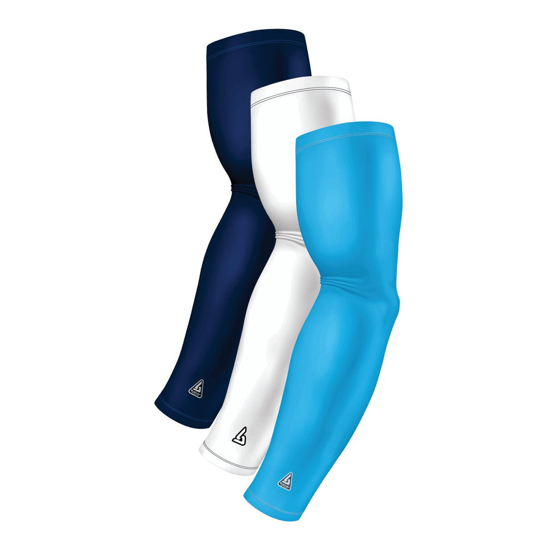3-Pack Bundle | Solids | Blue Carolina/White/Blue Navy Dark