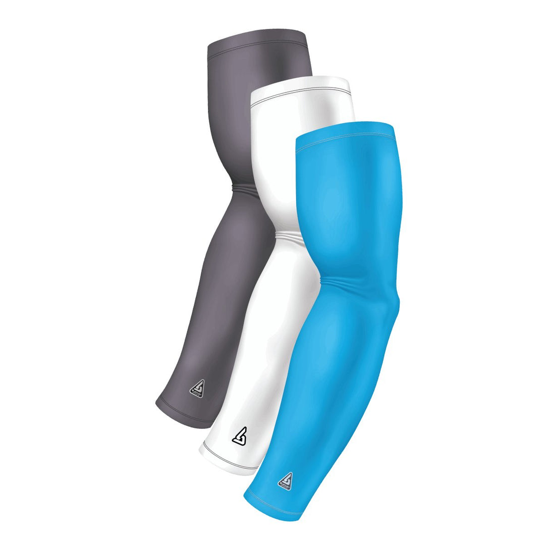 3-Pack Bundle | Solids | Blue Carolina/White/Grey Dark