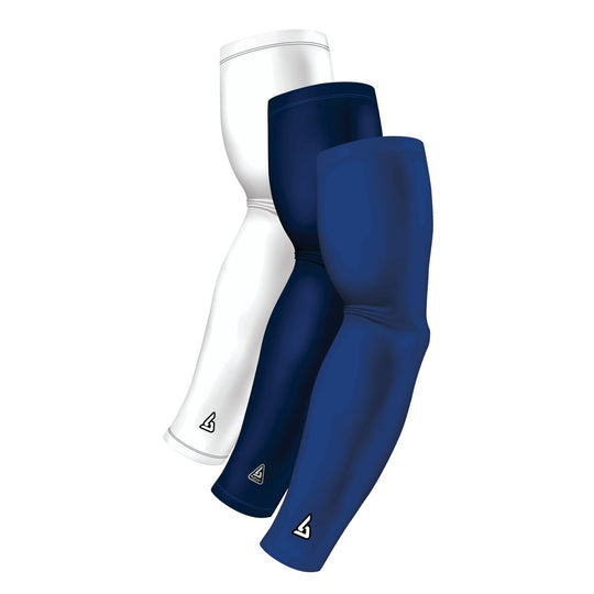 3-Pack Bundle | Solids | Blue Royal Standard/Blue Navy Dark/White - B-Driven Sports