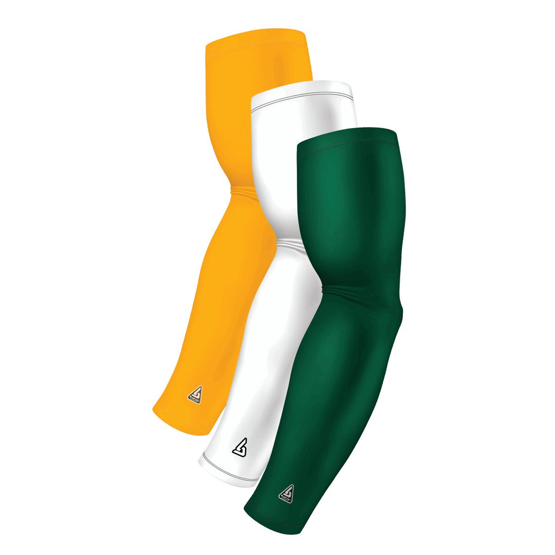 3-Pack Bundle | Solids | Green Hunter/White/Yellow Dark - B-Driven Sports