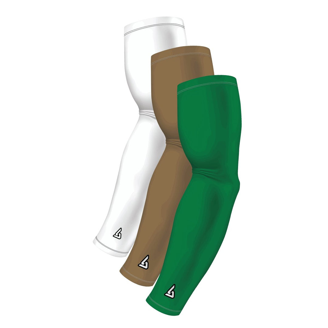3-Pack Bundle | Solids | Green Standard/Gold Dark/White - B-Driven Sports