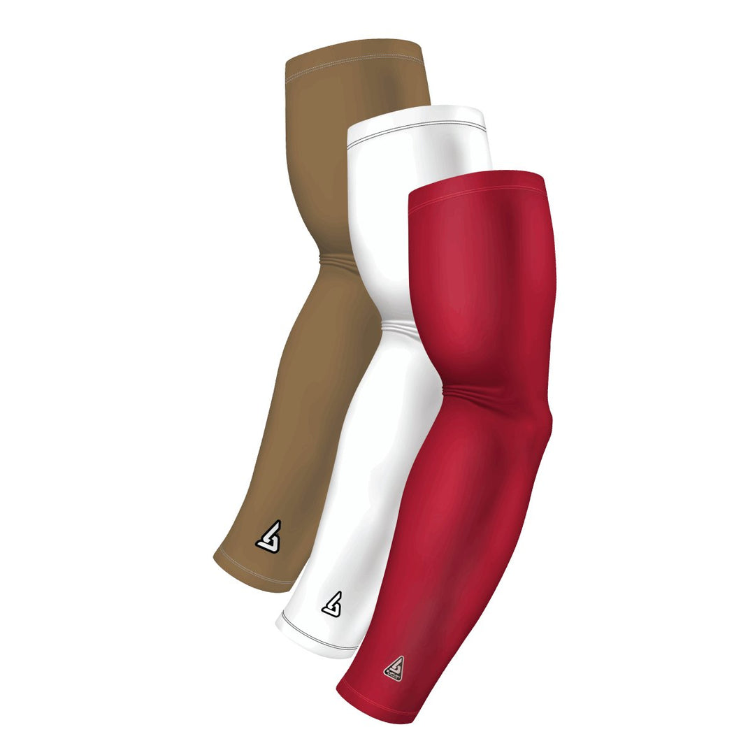3-Pack Bundle | Solids | Maroon Dark/White/Gold Dark - B-Driven Sports