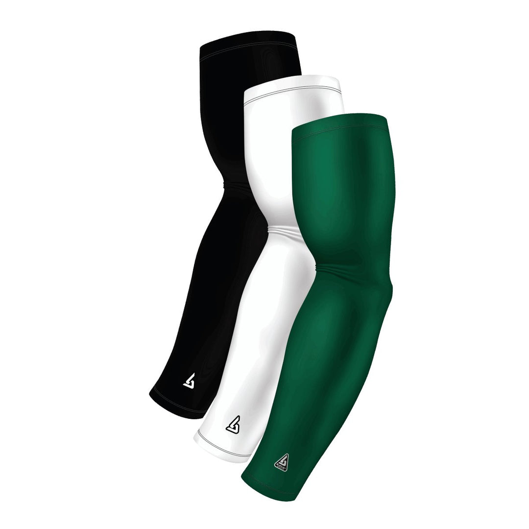 3-Pack Bundle | Solids | White/Black/Green Hunter - B-Driven Sports