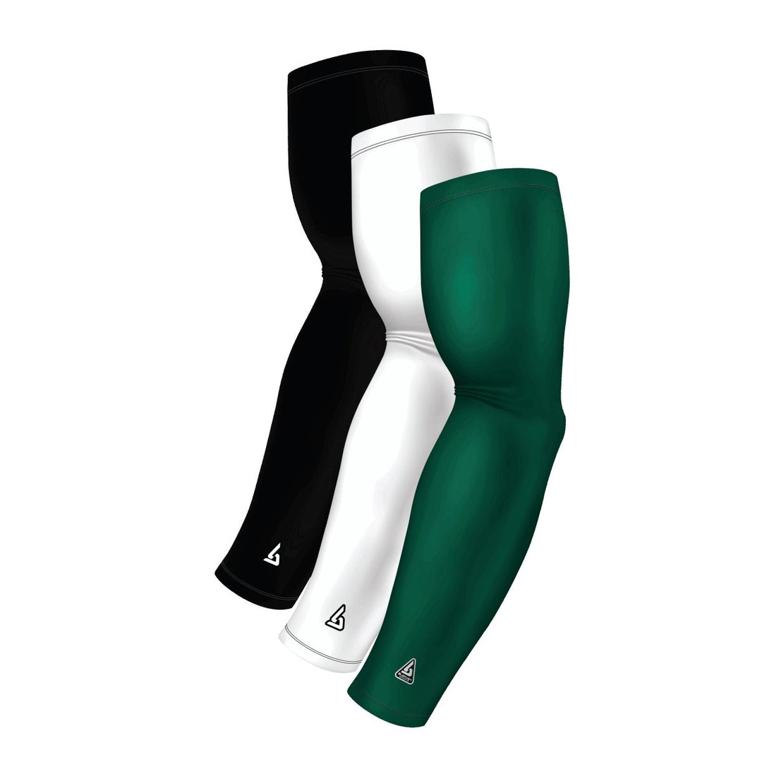 3-Pack Bundle | Solids | White/Black/Green Hunter Dark - B-Driven Sports
