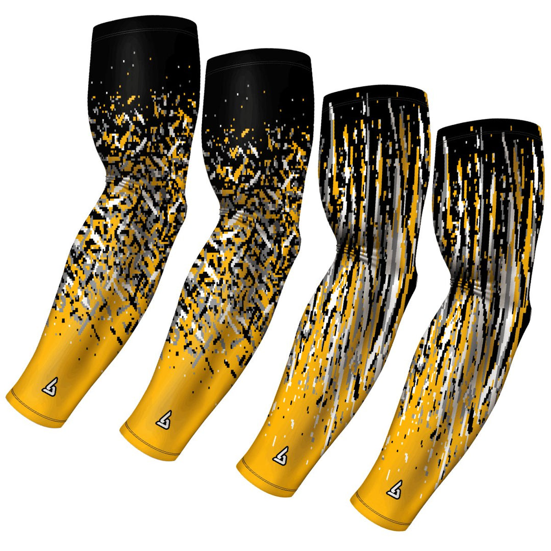 4-pack Bundle | Confetti/Streaks |Yellow 2 - B-Driven Sports
