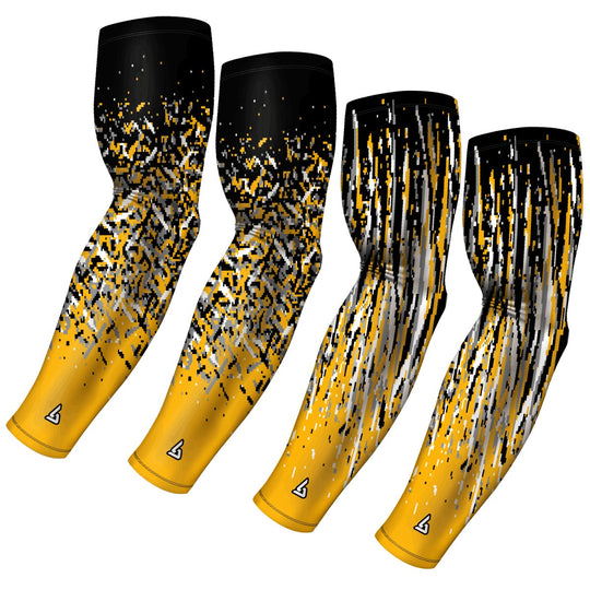 4-pack Bundle | Confetti/Streaks |Yellow 2 - B-Driven Sports