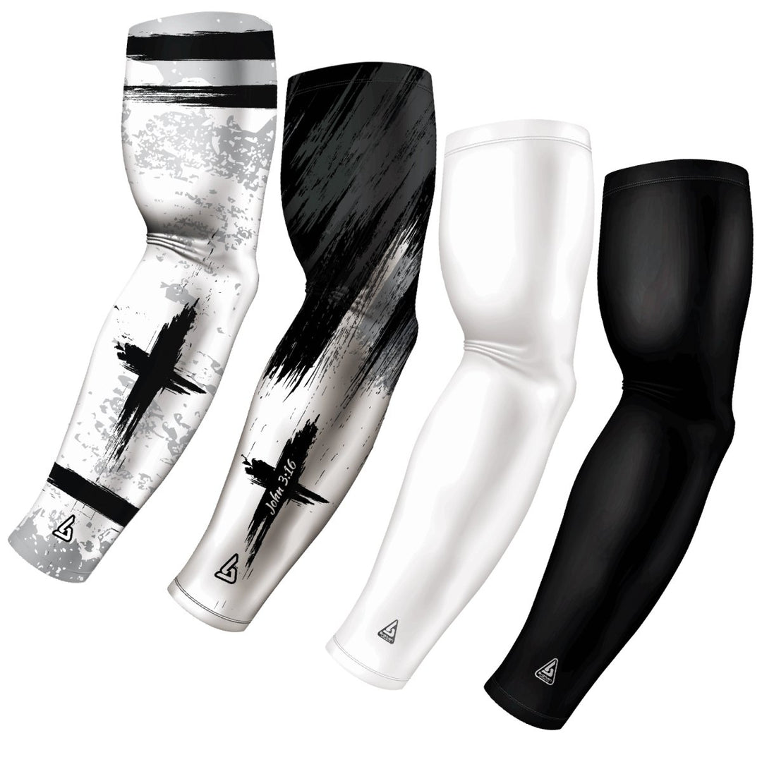 4-pack Bundle | Faith/Faith/Solid/Solid | Black 3 - B-Driven Sports
