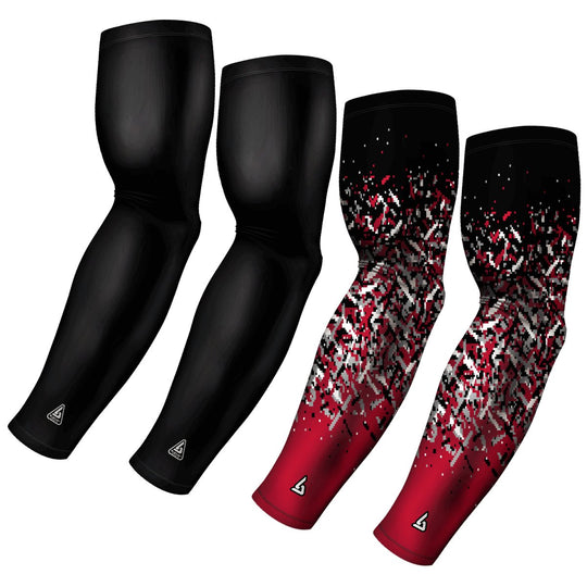 4-Pack Bundle | Solid/Confetti | Black Bundle 6 - B-Driven Sports