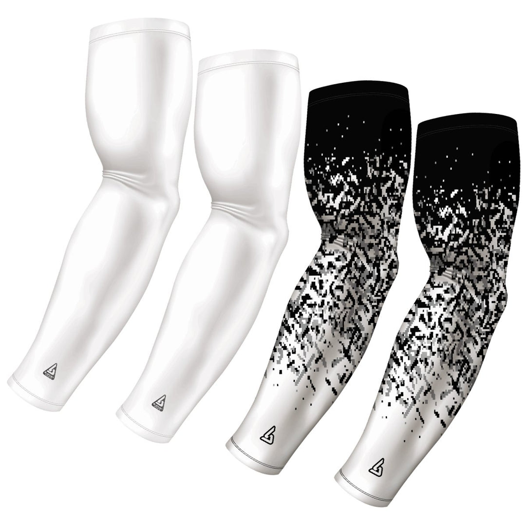 4-Pack Bundle | Solid/Confetti | White Bundle 20 - B-Driven Sports