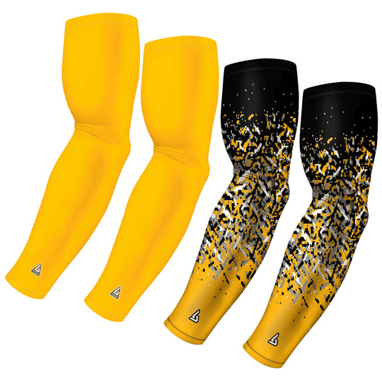 4-Pack Bundle | Solid/Confetti | Yellow Standard Bundle 6 - B-Driven Sports