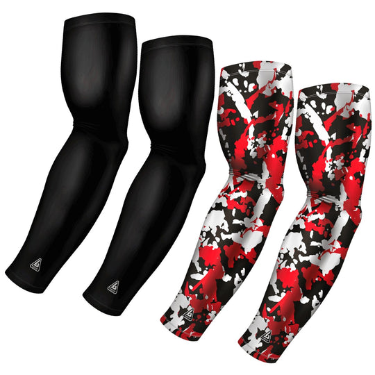 4-Pack Bundle | Solid/Flake Camo | Black Bundle 1 - B-Driven Sports