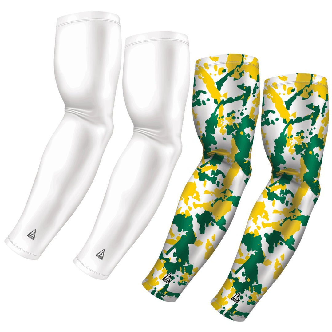 4-Pack Bundle | Solid/Flake Camo | White Bundle 3 - B-Driven Sports