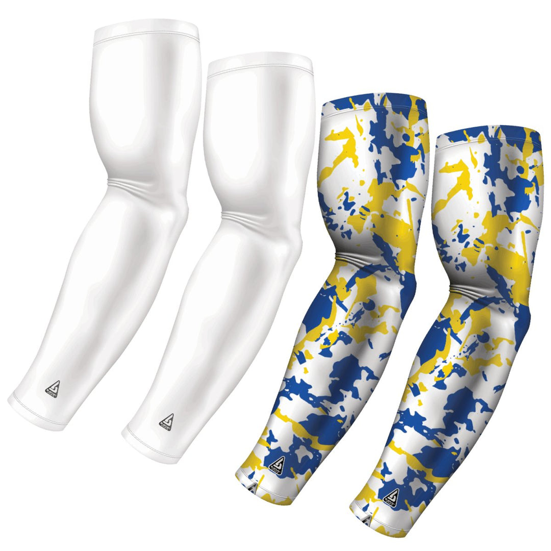 4-Pack Bundle | Solid/Flake Camo | White Bundle 9 - B-Driven Sports