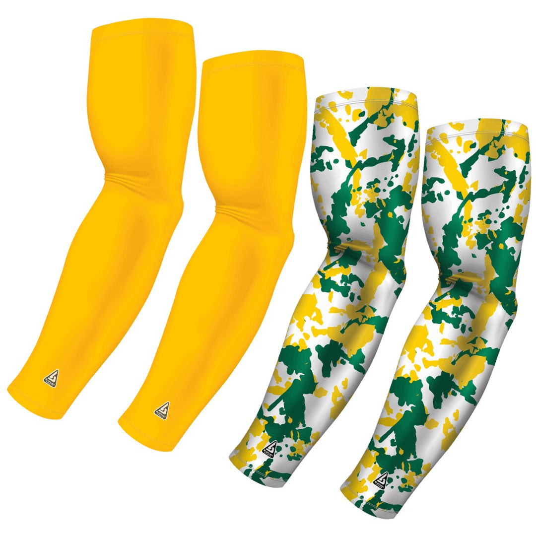 4-Pack Bundle | Solid/Flake Camo | Yellow Standard Bundle 2 - B-Driven Sports