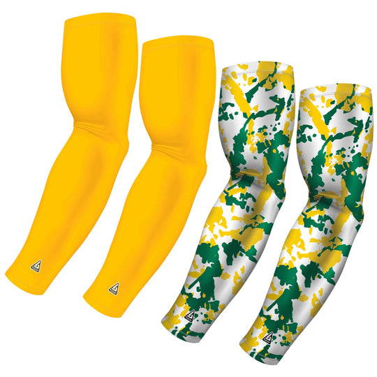4-Pack Bundle | Solid/Flake Camo | Yellow Standard Bundle 2 - B-Driven Sports