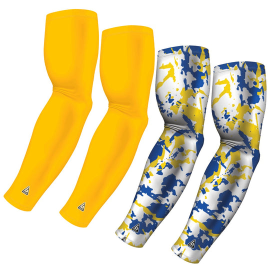 4-Pack Bundle | Solid/Flake Camo | Yellow Standard Bundle 4 - B-Driven Sports