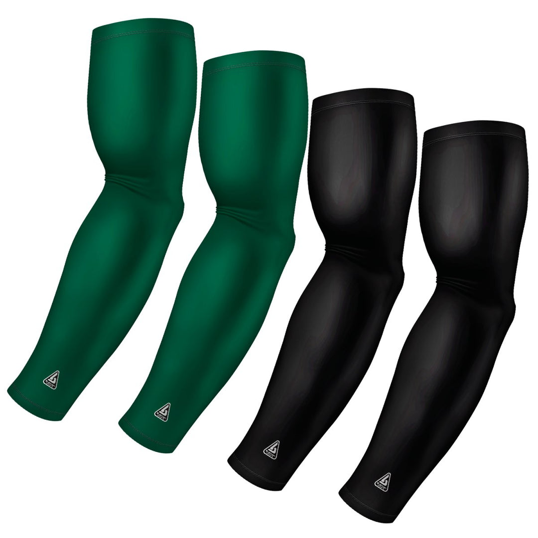 4-Pack Bundle | Solids | Black/Green Hunter - B-Driven Sports