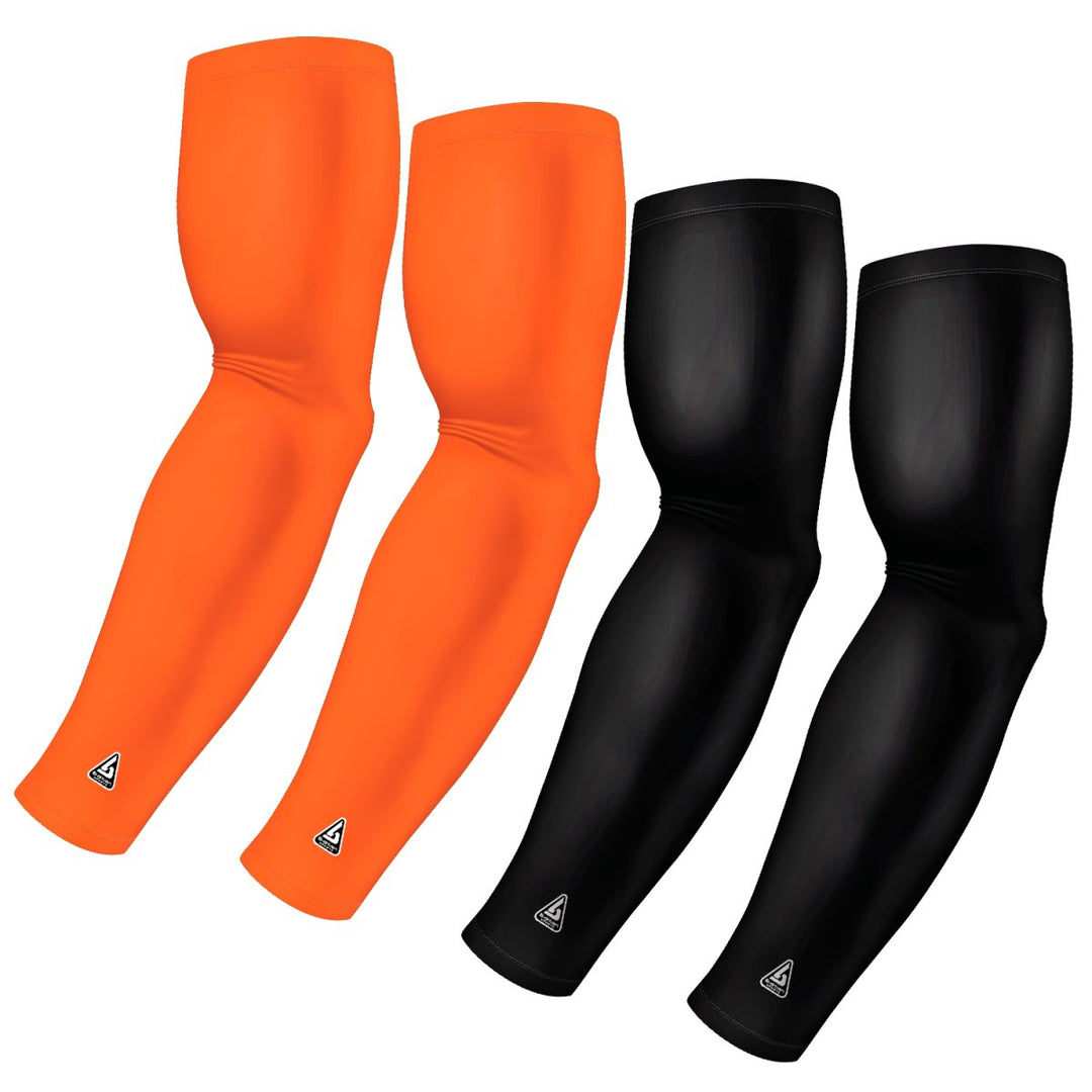 4-Pack Bundle | Solids | Black/Orange Light - B-Driven Sports