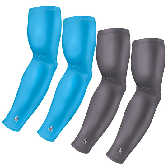 4-Pack Bundle | Solids | Blue Carolina/Grey Dark - B-Driven Sports