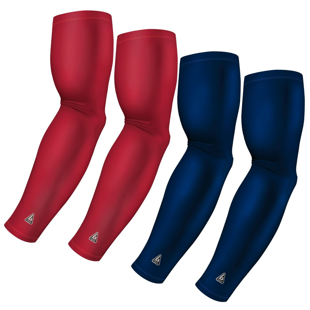 4-Pack Bundle | Solids | Maroon Dark/Blue Navy Dark - B-Driven Sports