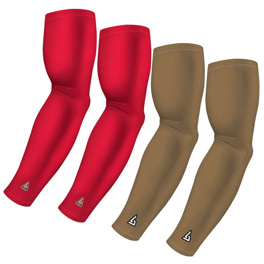 4-Pack Bundle | Solids | Maroon Standard/Gold Dark - B-Driven Sports