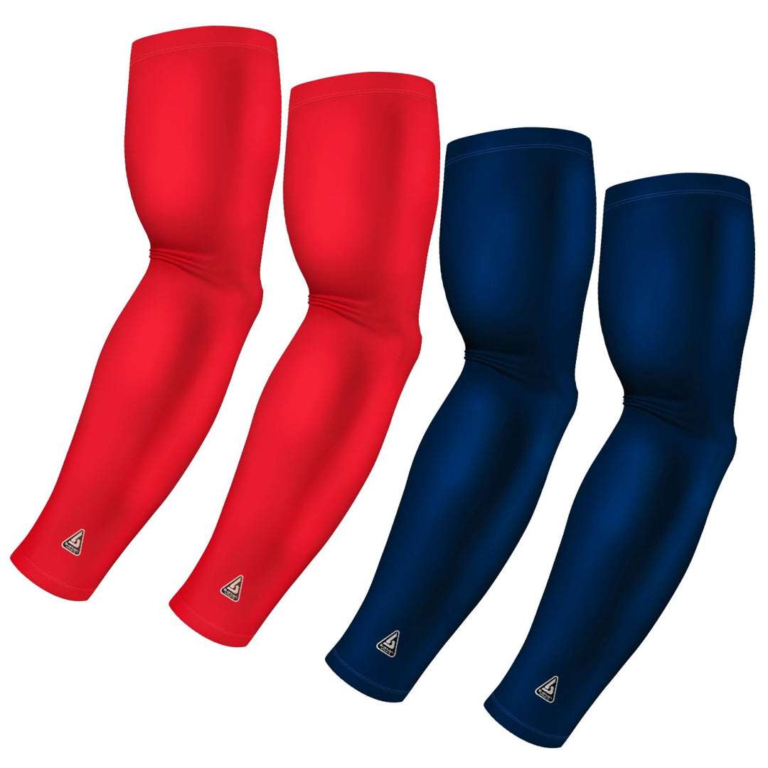 4-Pack Bundle | Solids | Red Standard Dark/Blue Navy Dark - B-Driven Sports