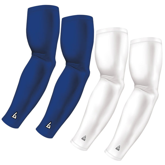 4-Pack Bundle | Solids | White/Blue Royal Standard - B-Driven Sports