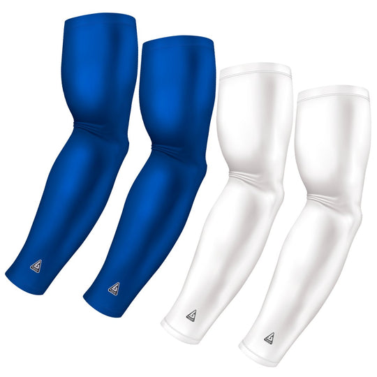4-Pack Bundle | Solids | White/Blue Standard - B-Driven Sports