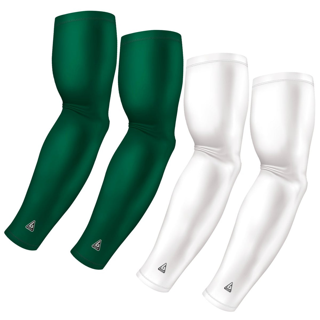 4-Pack Bundle | Solids | White/Green Hunter - B-Driven Sports