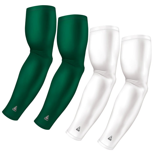 4-Pack Bundle | Solids | White/Green Hunter - B-Driven Sports