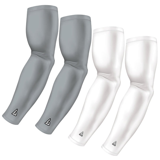 4-Pack Bundle | Solids | White/Grey Light - B-Driven Sports