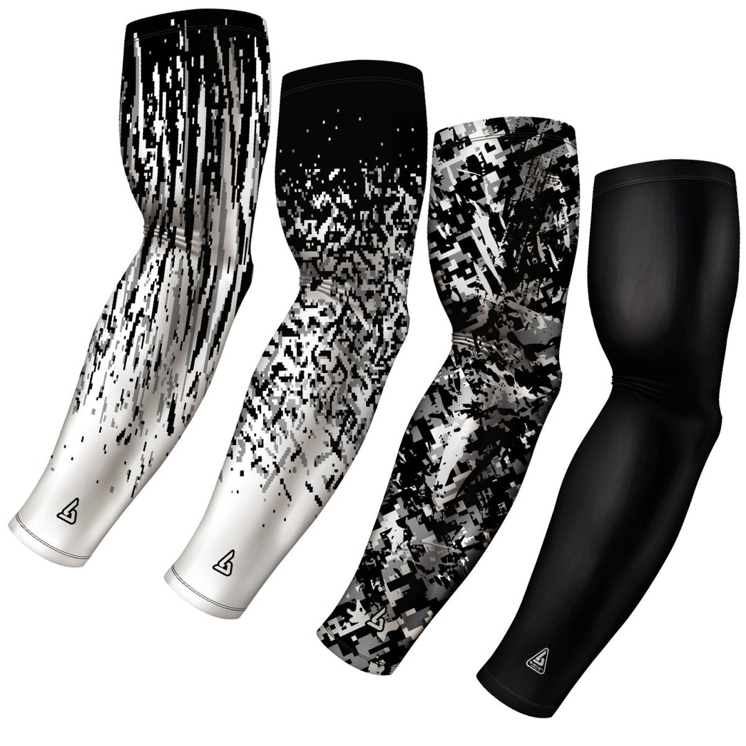 4-pack Bundle | Streaks/Confetti/Graffiti/Solid | Black 2 - B-Driven Sports