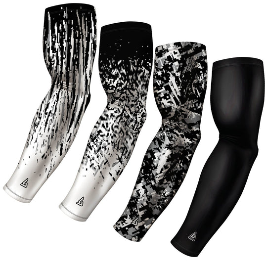 4-pack Bundle | Streaks/Confetti/Graffiti/Solid | Black 2 - B-Driven Sports