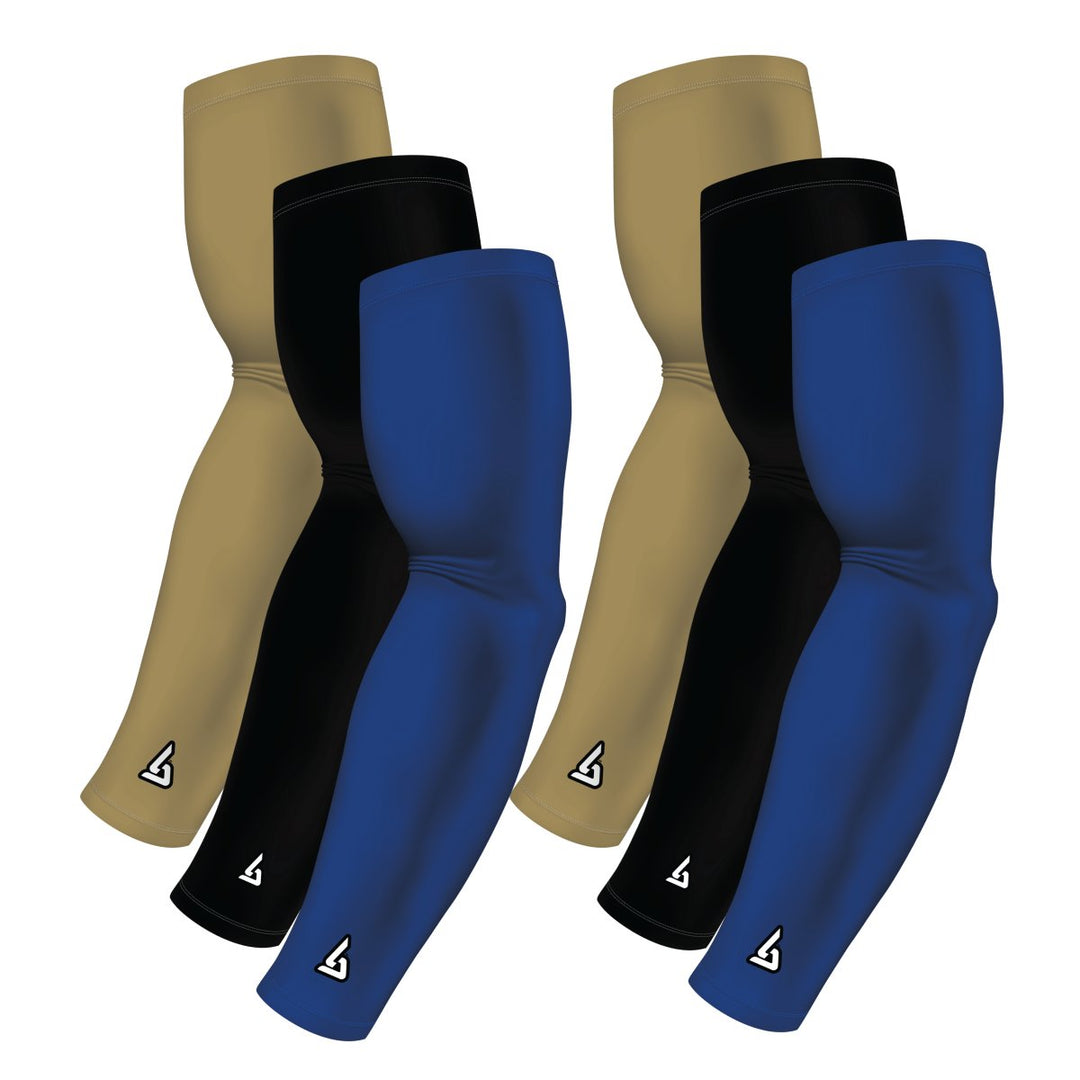 6-pack Bundle | Solids | Blue Royal Standard/Black/Gold Standard - B-Driven Sports