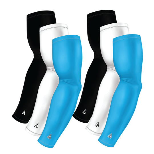 6-Pack Bundle | Solids |White/Black/Blue Carolina - B-Driven Sports