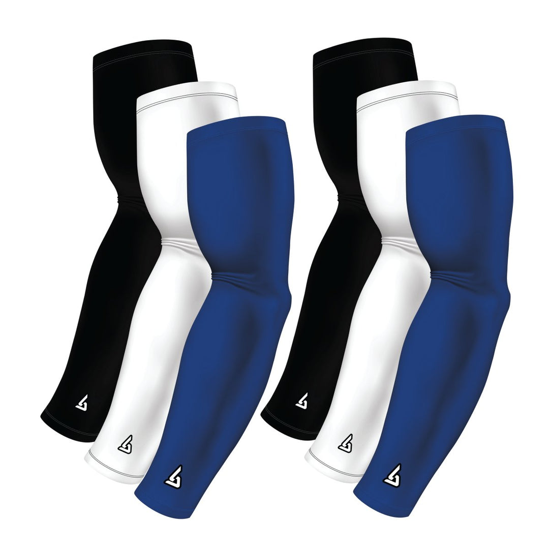 6-Pack Bundle | Solids |White/Black/Blue Royal Standard - B-Driven Sports
