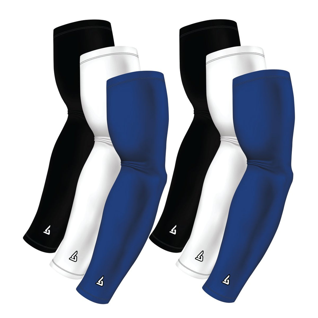 6-Pack Bundle | Solids |White/Black/Blue Standard - B-Driven Sports
