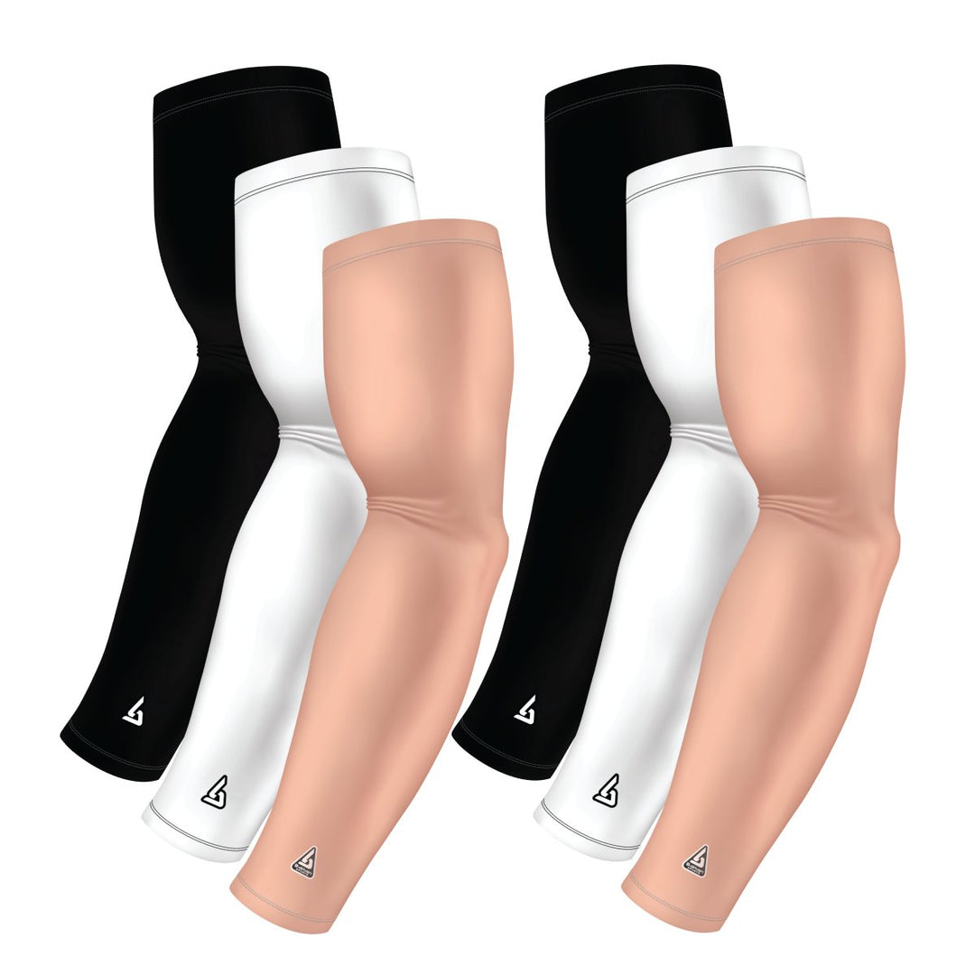 6-Pack Bundle | Solids |White/Black/Brown Light Flesh - B-Driven Sports