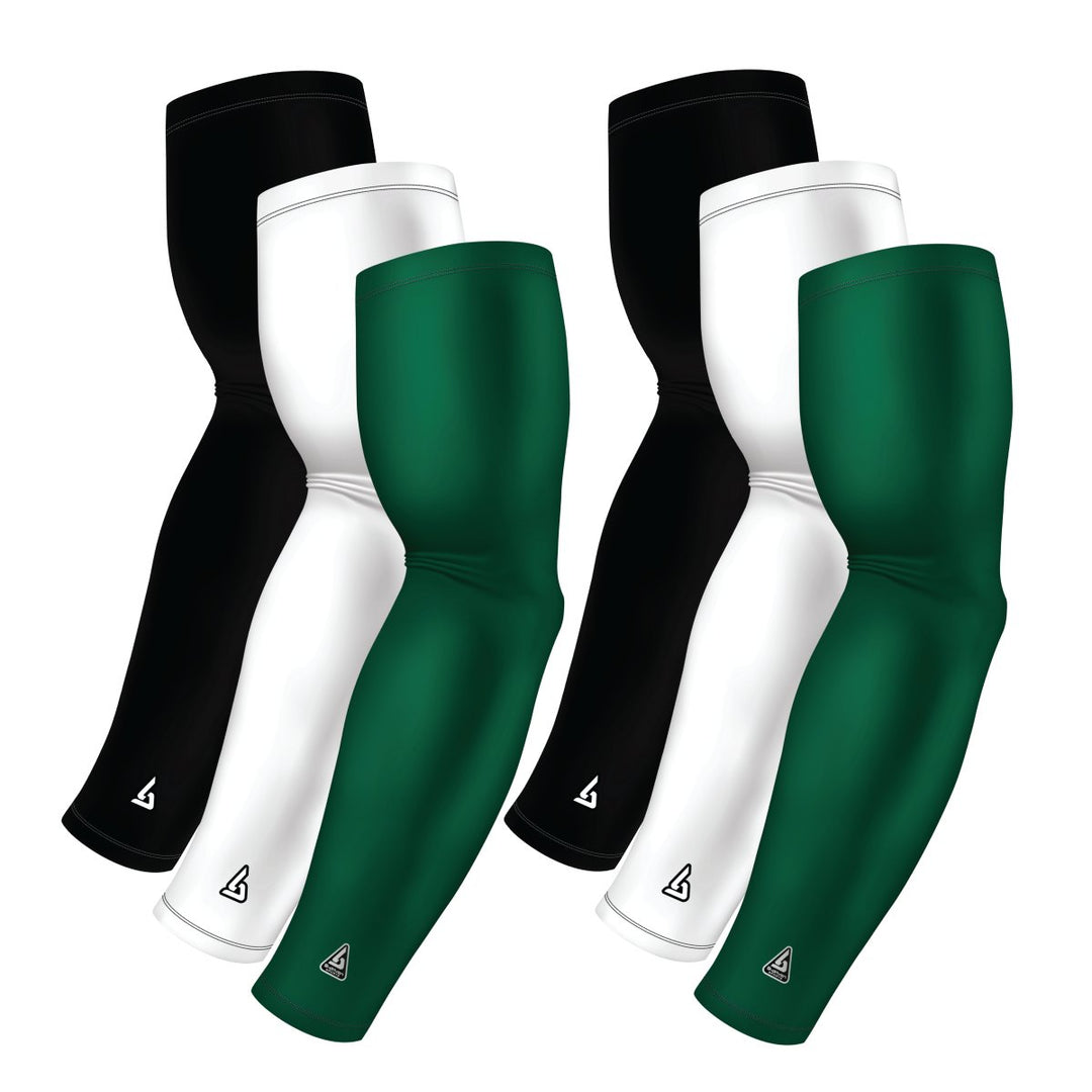 6-Pack Bundle | Solids |White/Black/Green Hunter - B-Driven Sports