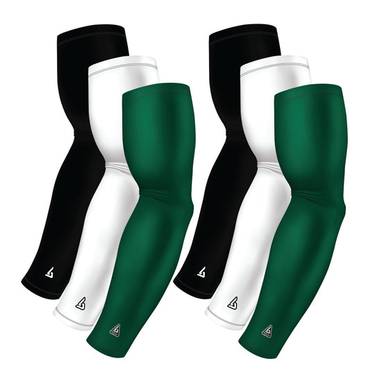 6-Pack Bundle | Solids |White/Black/Green Hunter - B-Driven Sports