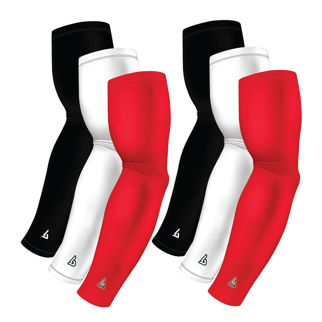 6-Pack Bundle | Solids |White/Black/Red Standard Dark - B-Driven Sports