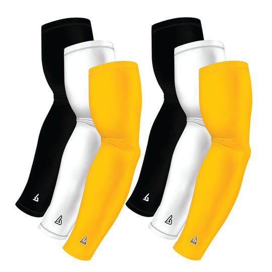 6-Pack Bundle | Solids |White/Black/Yellow Standard - B-Driven Sports