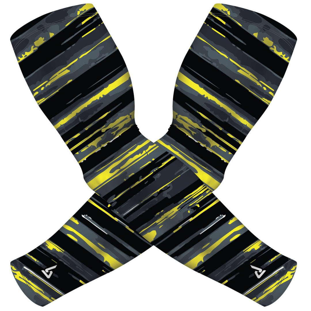 Black Yellow blur | Sun Sleeve - B-Driven Sports