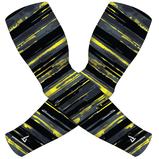 Black Yellow blur | Sun Sleeve - B-Driven Sports