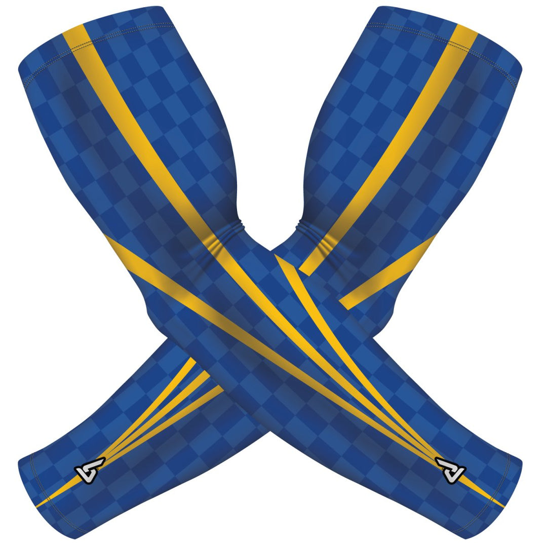 Blue Yellow Pipes | Sun Sleeve - B-Driven Sports