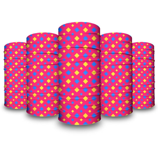 Diamond Flamingo Pink | Neck Gaiter - B-Driven Sports