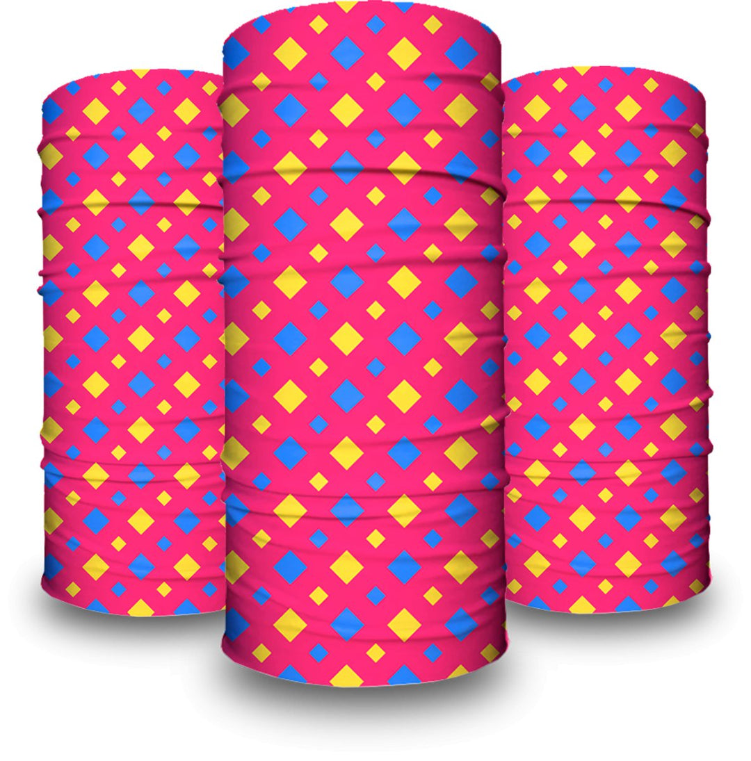 Diamond Flamingo Pink | Neck Gaiter - B-Driven Sports